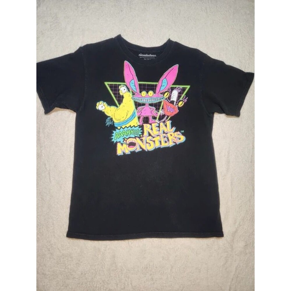 Nickelodeon Ahhh! Real Monsters Graphic Tee shirt Unisex Adult Medium